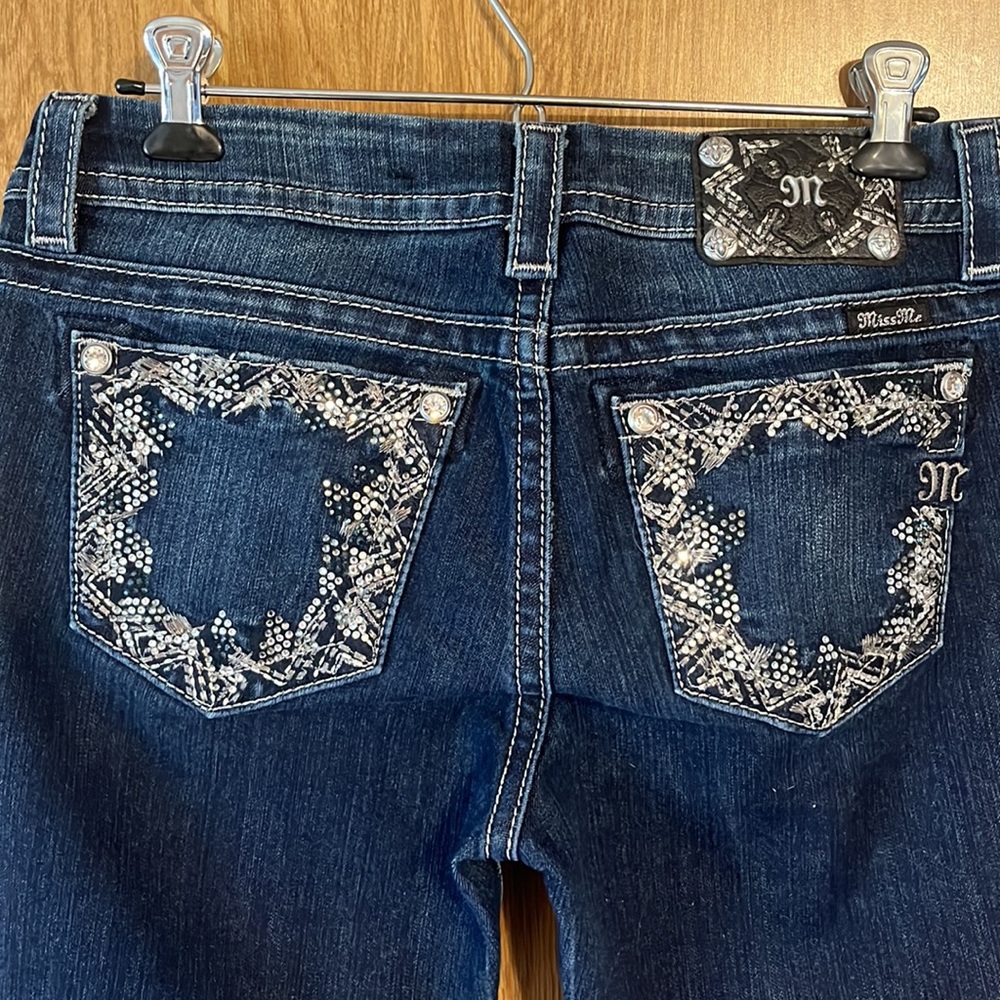NWOT MISS ME JEAN mid-rise easy boot style JE8221ER